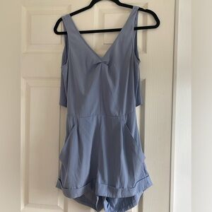 Rachel Roy tie bow back romper